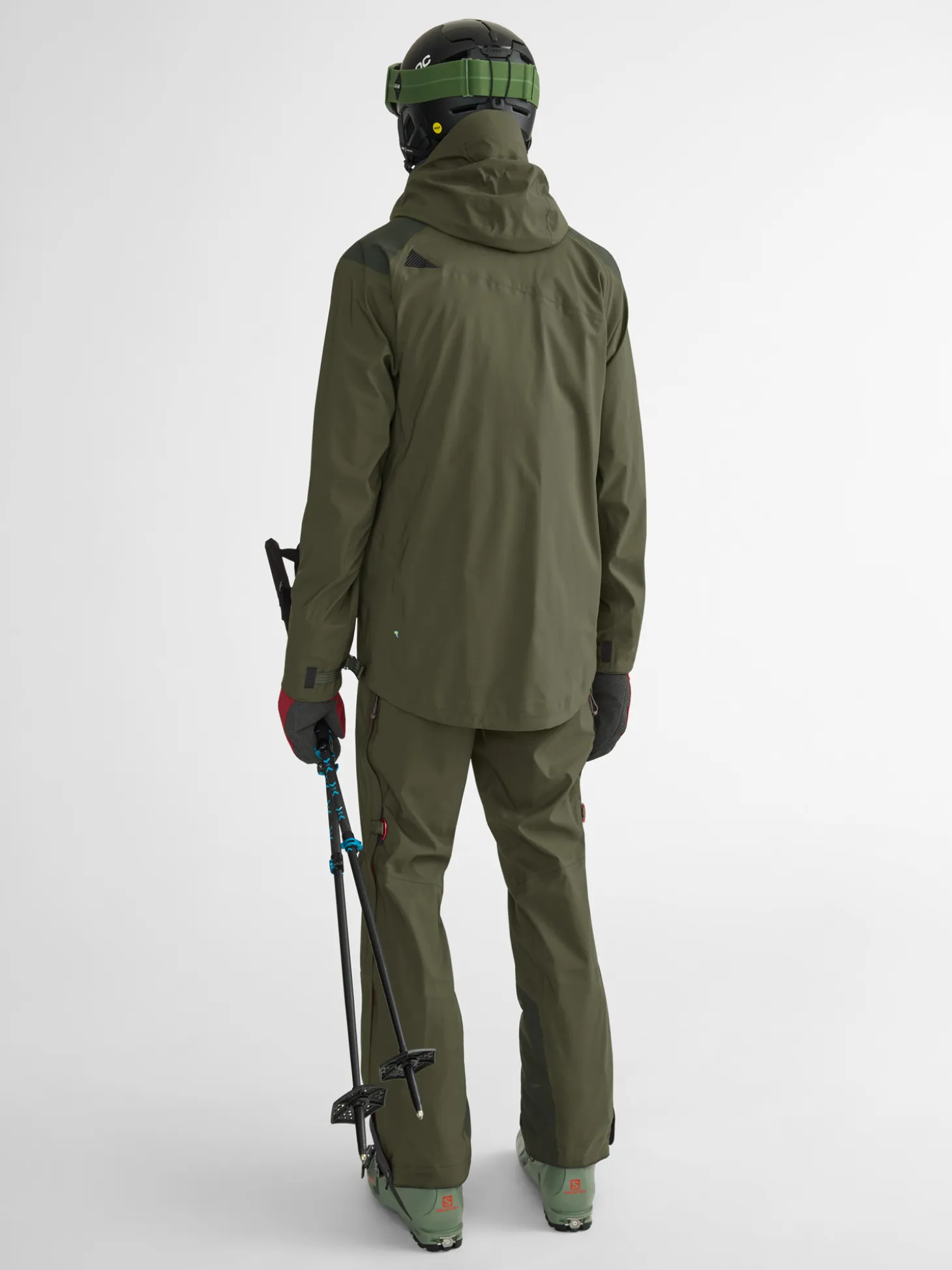 Klättermusen Skalbyxor-Andvare Rosin Green