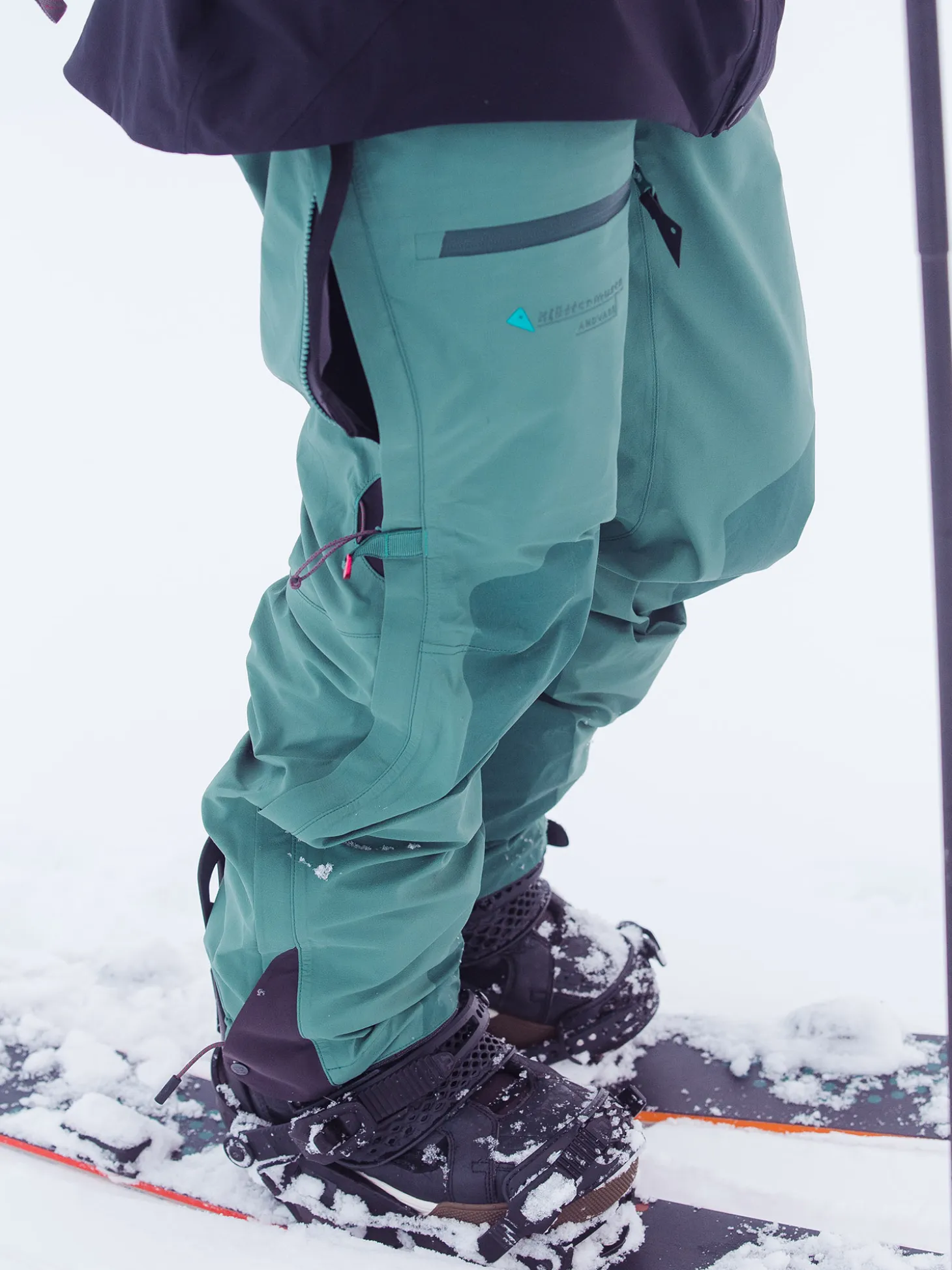 Klättermusen Skalbyxor-Andvare Frost Green