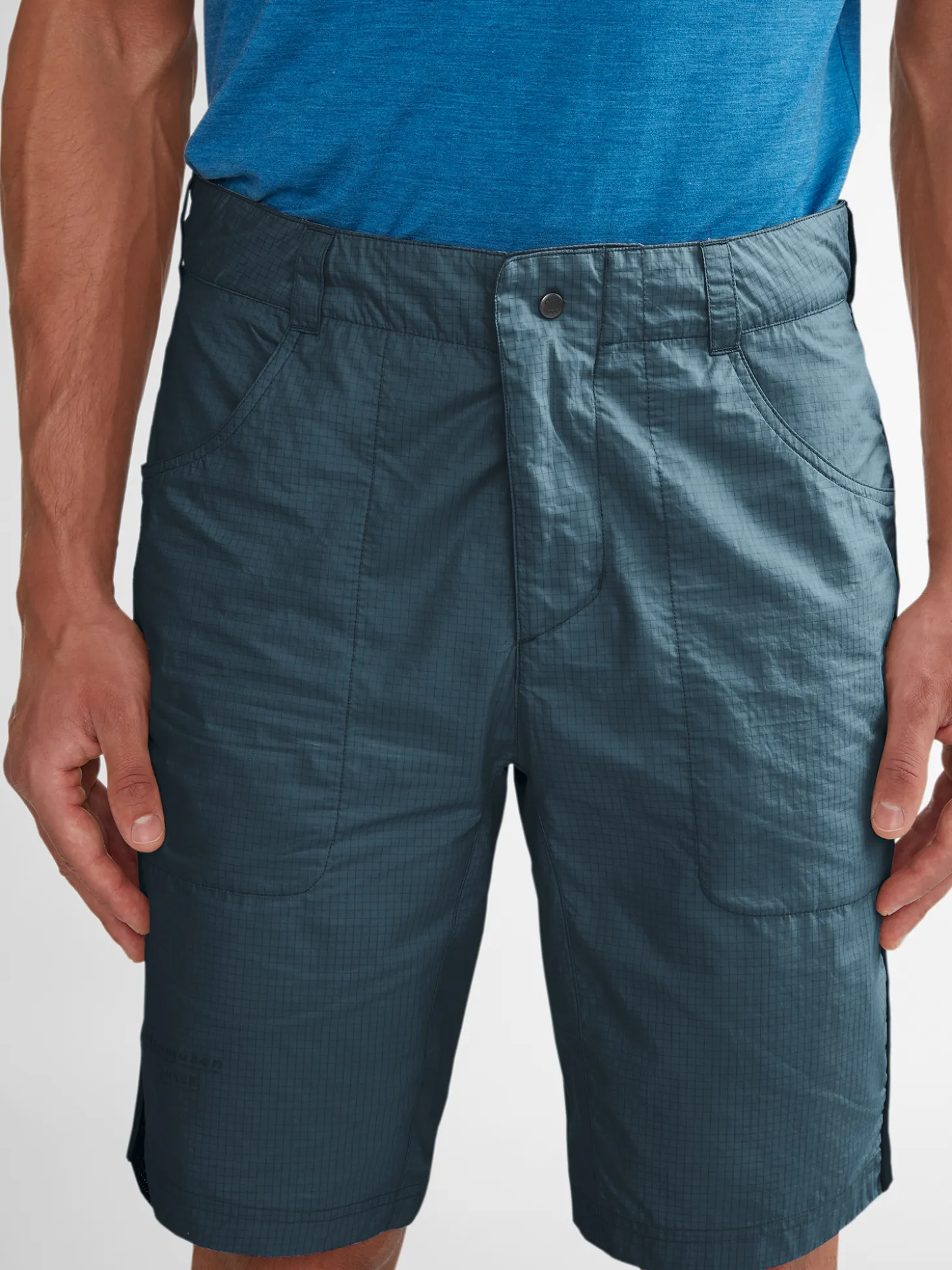 Klättermusen Shorts-Ansur Swamp Green-Silver Green