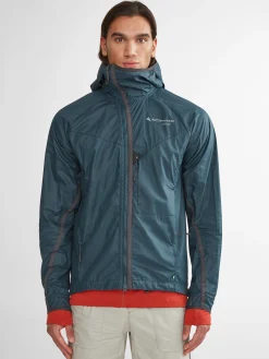 Klättermusen Vindresistenta Jackor-Ansur Swamp Green-Silver Green