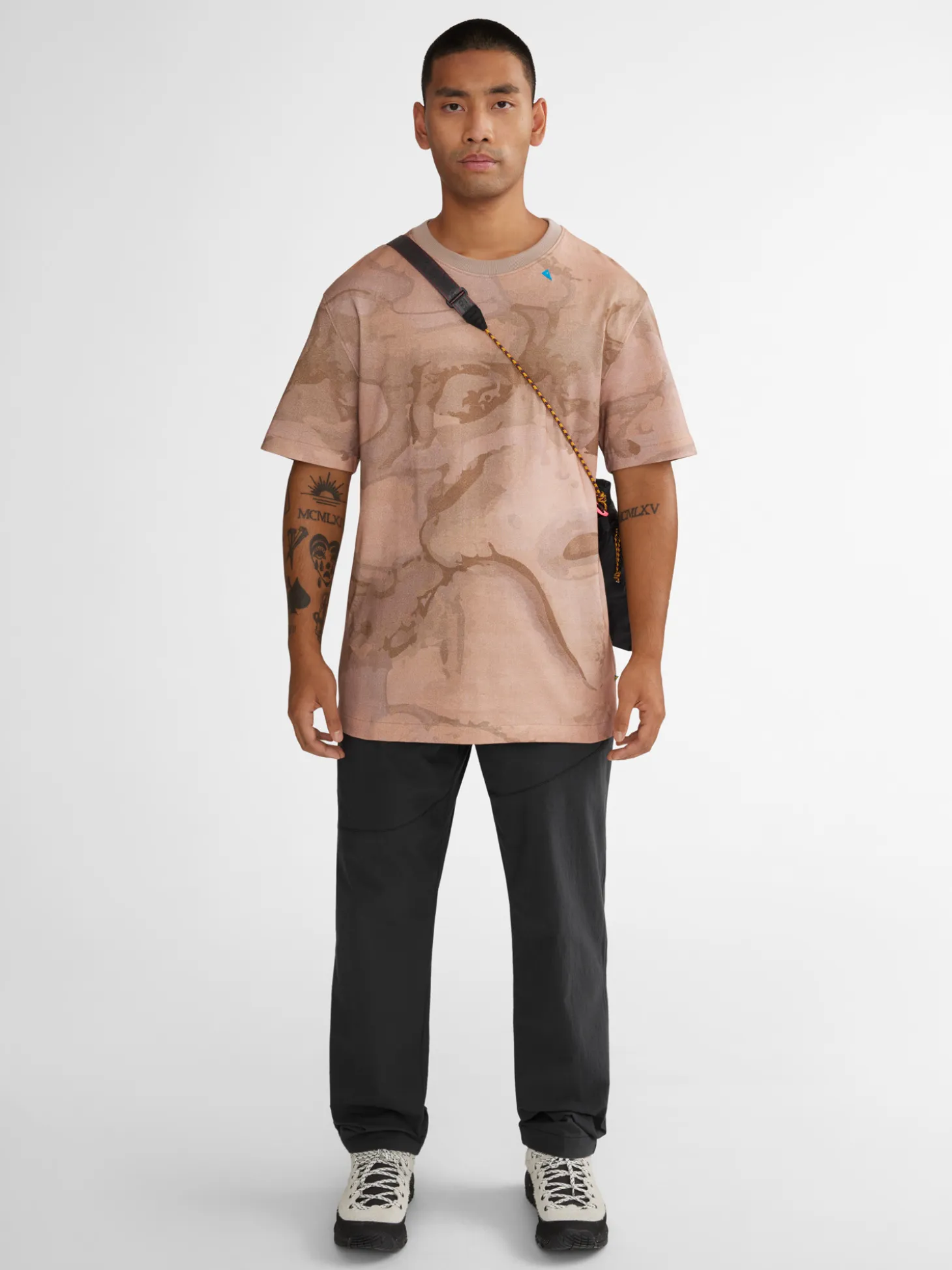 Klättermusen T-Shirts & Toppar-Ask Ss Tee Dusty Green