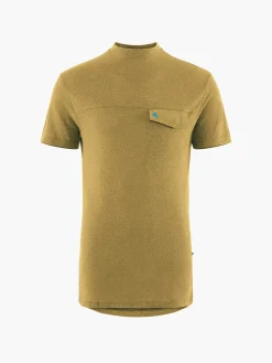 Klättermusen T-Shirts & Toppar-Aurvandil Ss Tee M'S Dark Straw