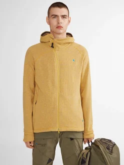 Klättermusen Tröjor & Fleece-Balder Hoodie Dusty Yellow