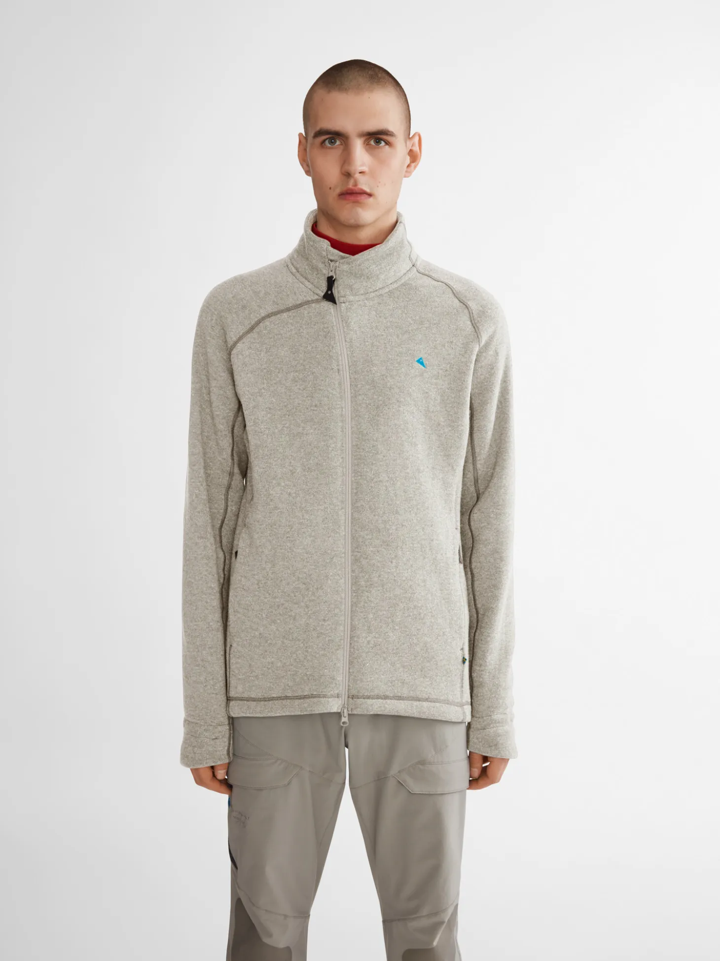 Klättermusen Tröjor & Fleece-Balder Zip Dark Moon