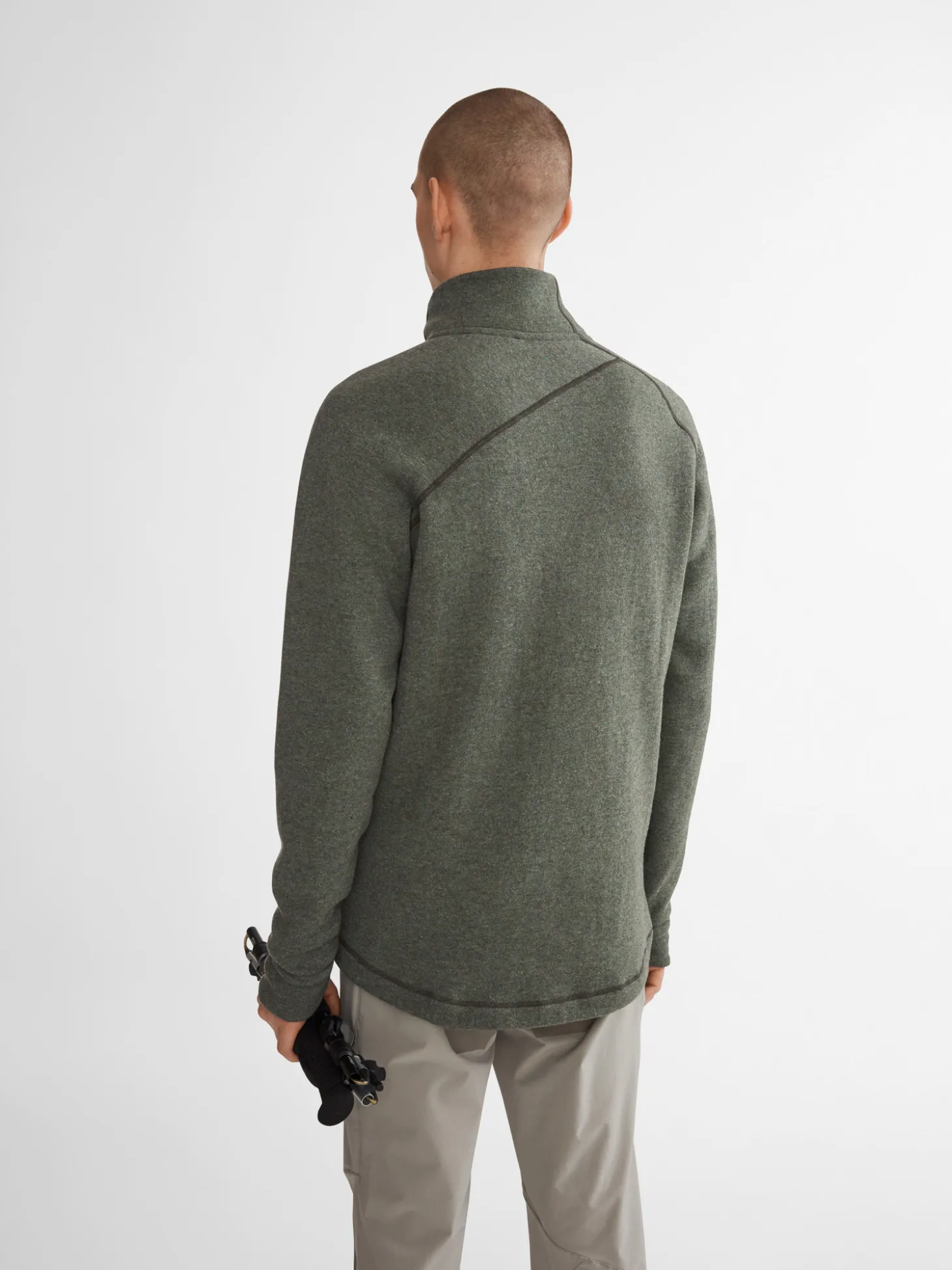 Klättermusen Tröjor & Fleece-Balder Zip Dusty Green