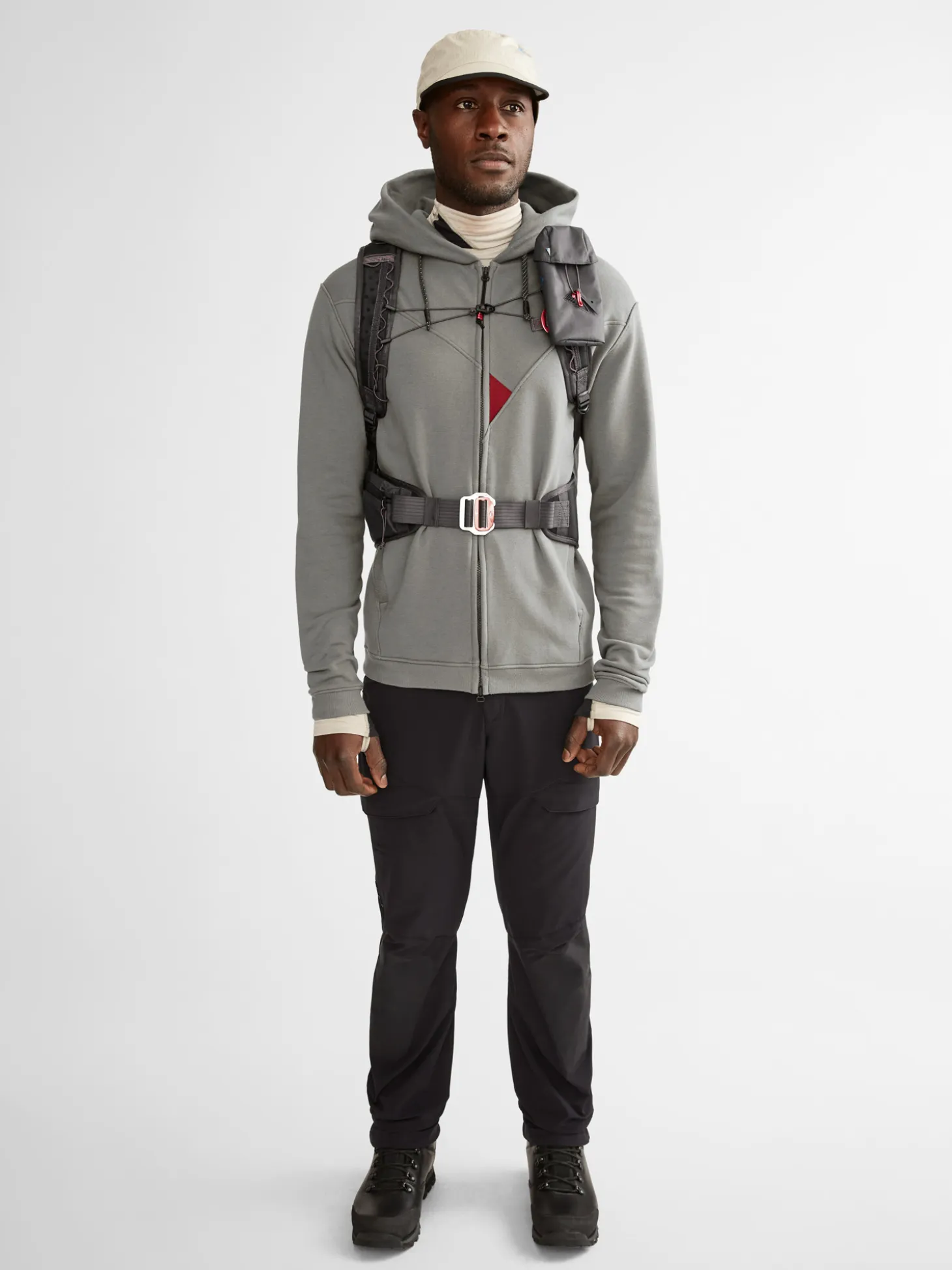 Klättermusen Tröjor & Fleece-Bauge Flint Grey