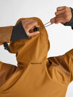 Klättermusen Vattentäta Jackor-Brage 2.0 Mustard