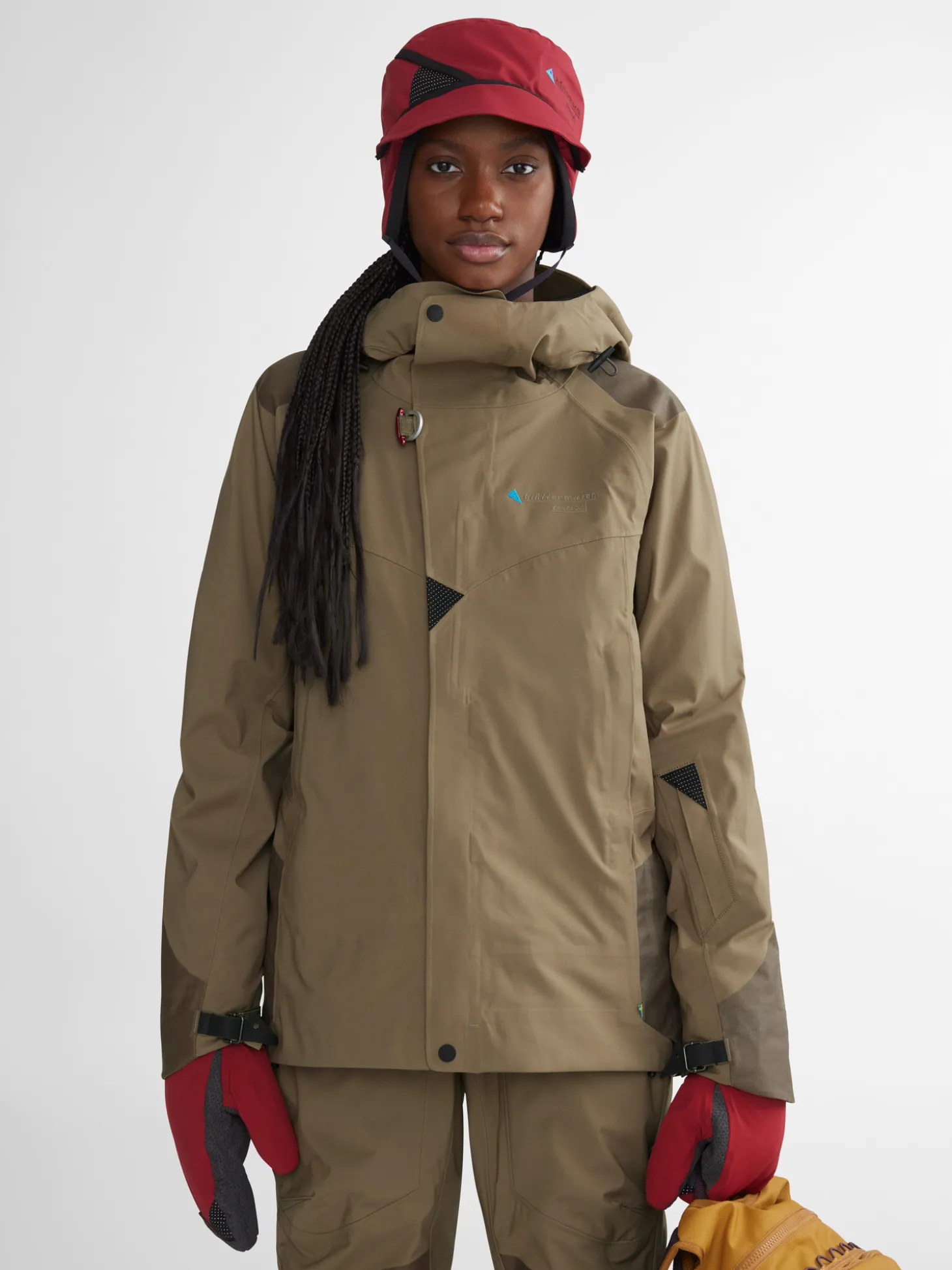 Klättermusen Vattentäta Jackor-Brage 2.0 Dark Khaki