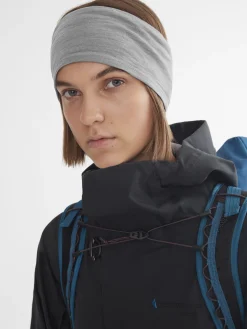 Klättermusen Hattar, Kepsar & Mössor-Eir Headband Sky Blue-Grey Melange
