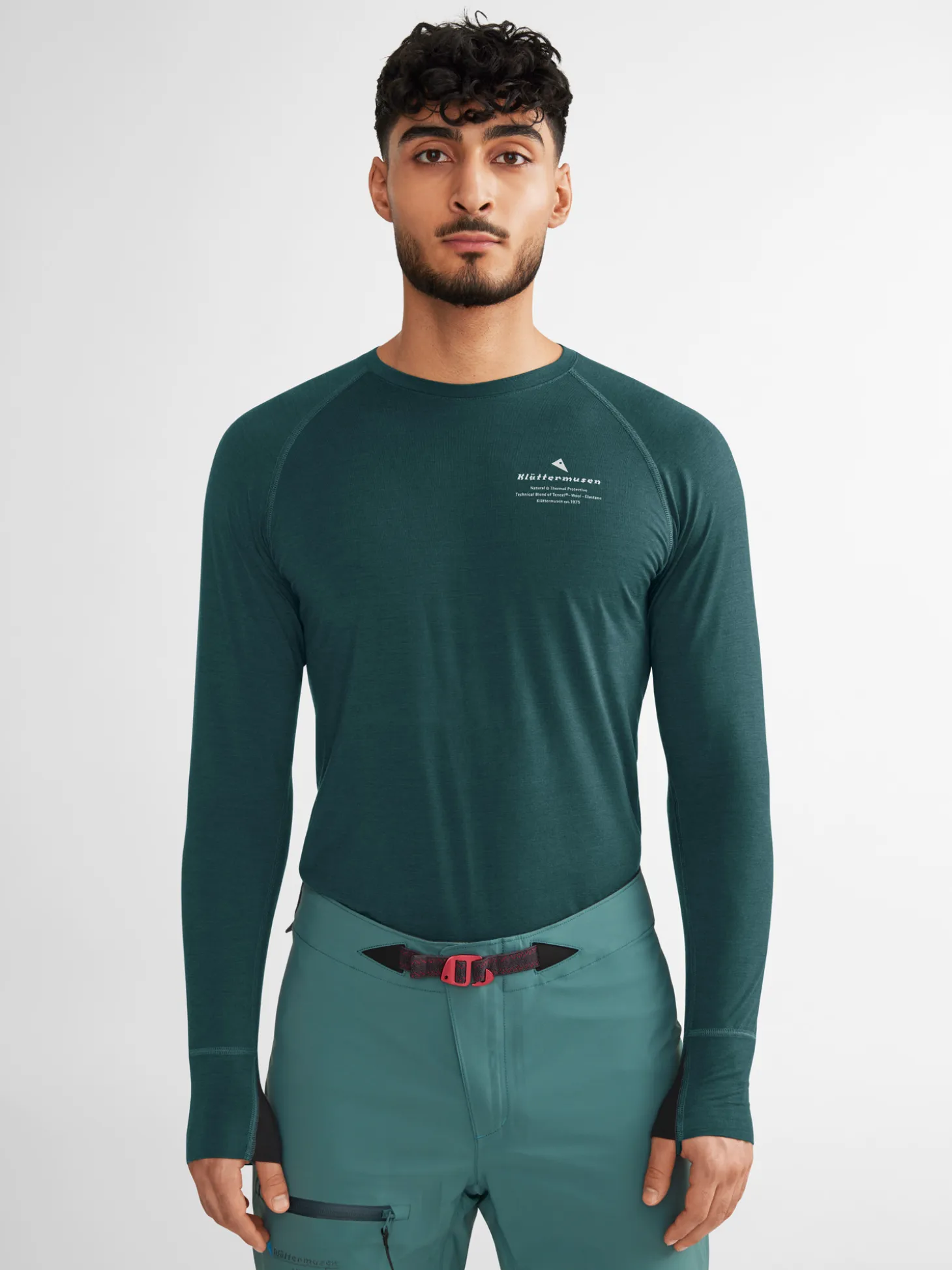 Klättermusen T-Shirts & Toppar-Fafne Dark Russet