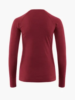 Klättermusen T-Shirts & Toppar-Fafne Dark Russet