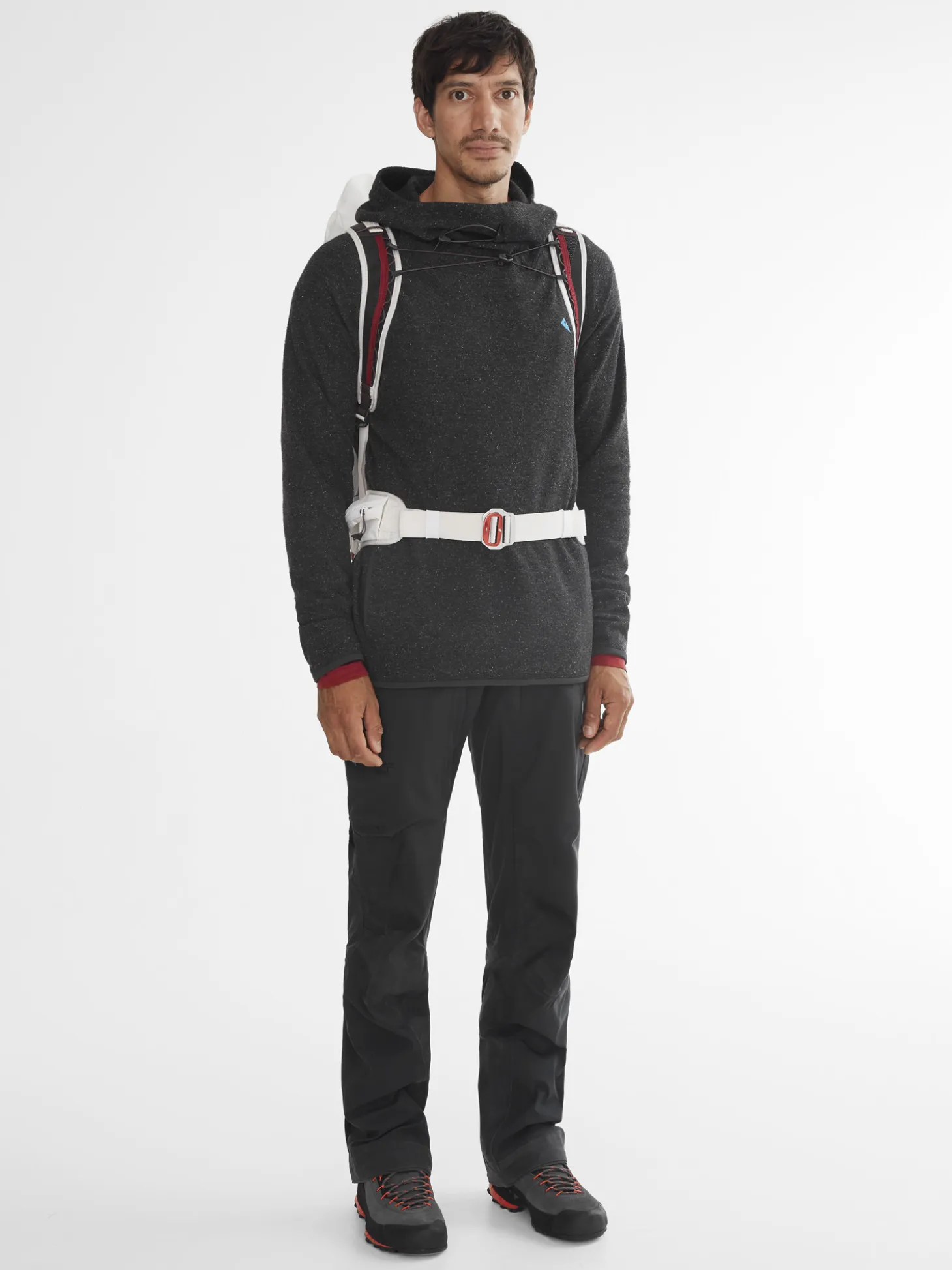 Klättermusen Tröjor & Fleece-Falen Wooly Dove Grey