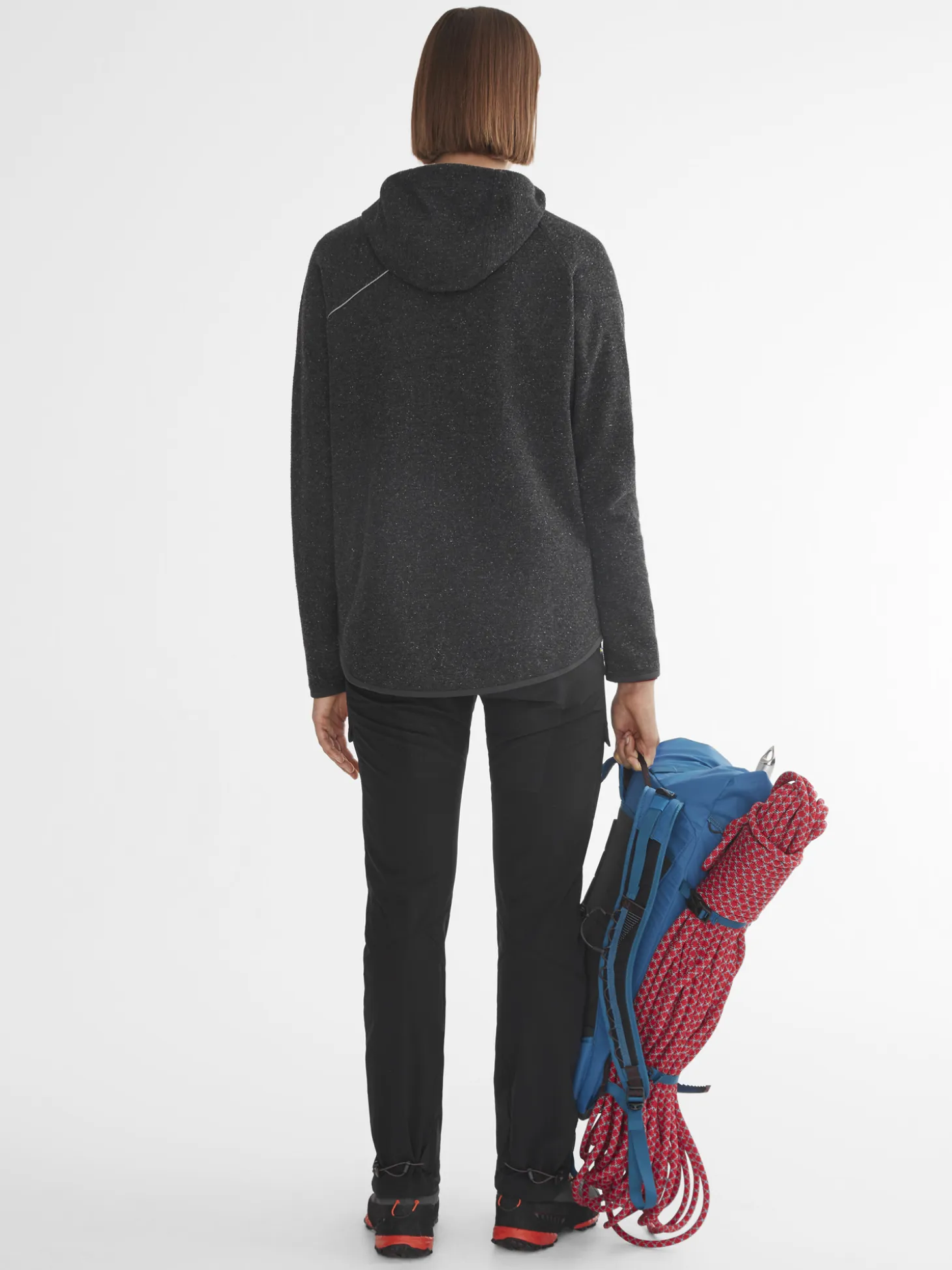 Klättermusen Tröjor & Fleece-Falen Wooly Rose Red