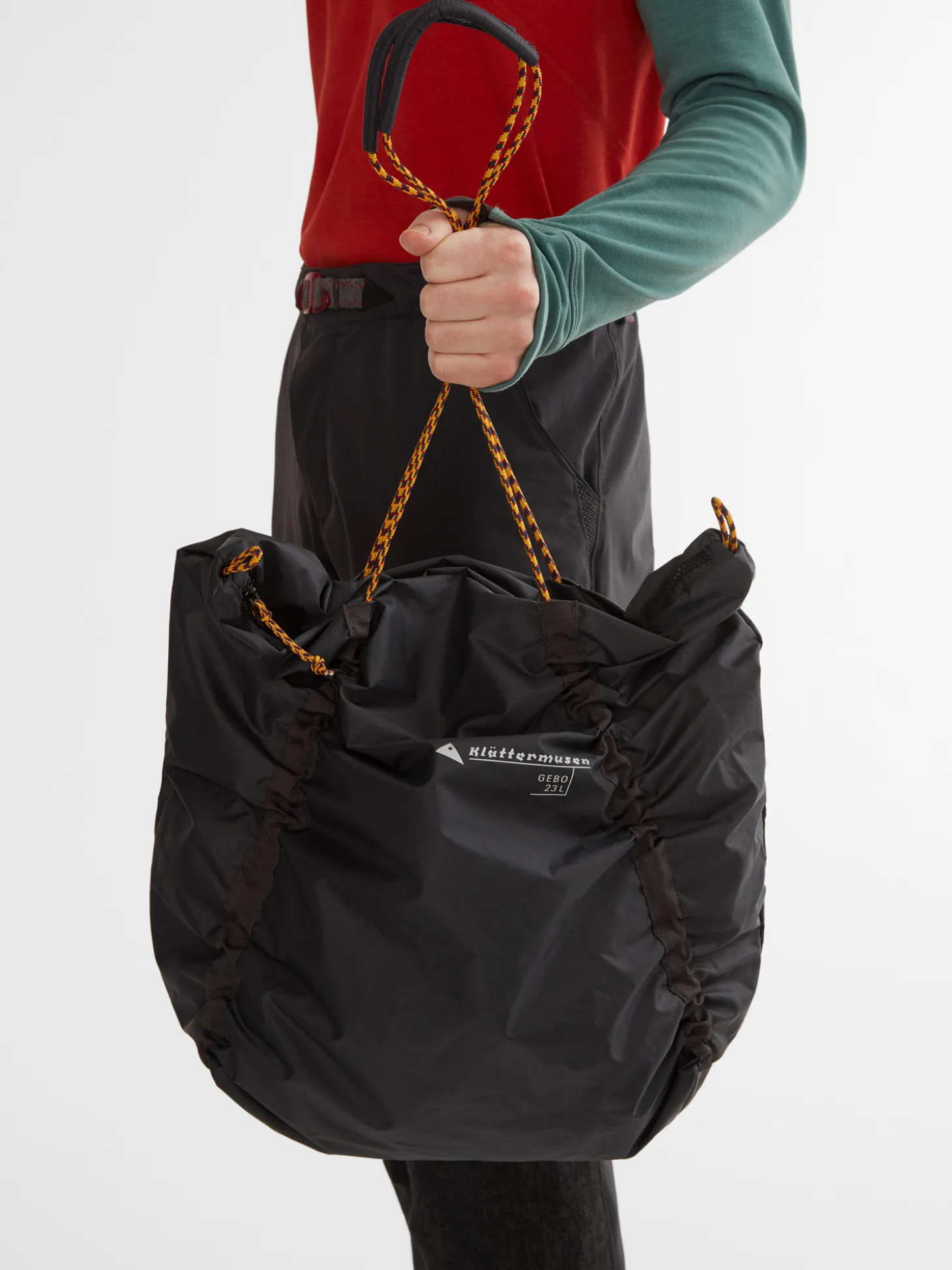 Klättermusen Tote Bags-Gebo Cristal Green