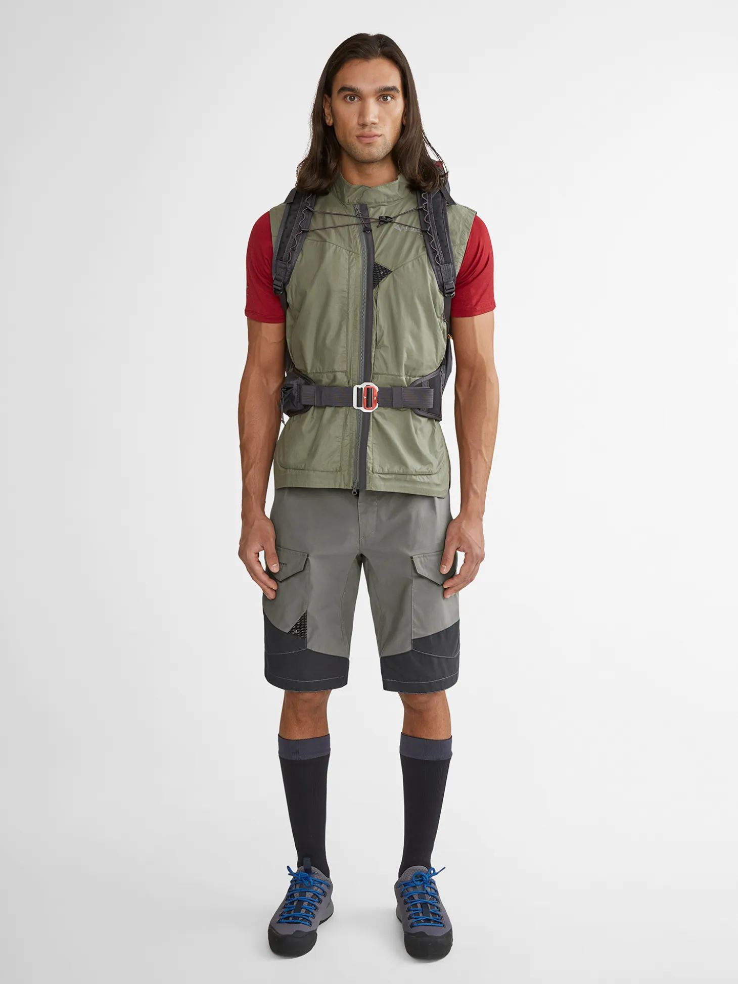 Klättermusen Shorts-Grimner Granit Grey-Raven