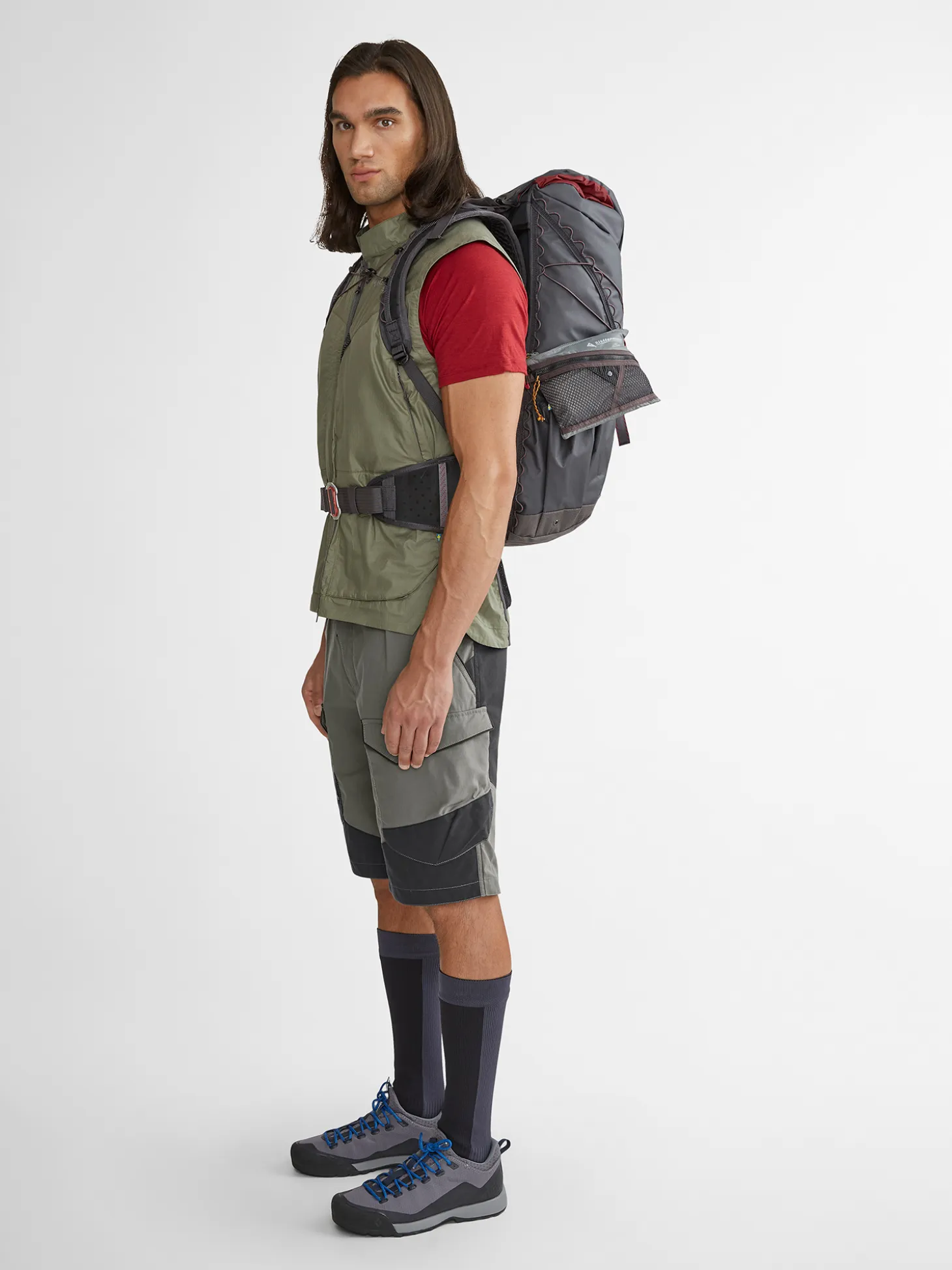 Klättermusen Shorts-Grimner Granit Grey-Raven