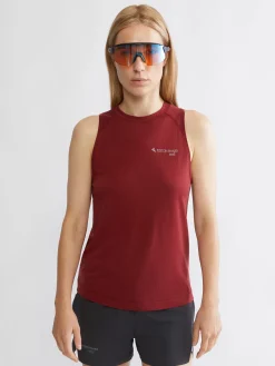Klättermusen T-Shirts & Toppar-Groa Ruby Red
