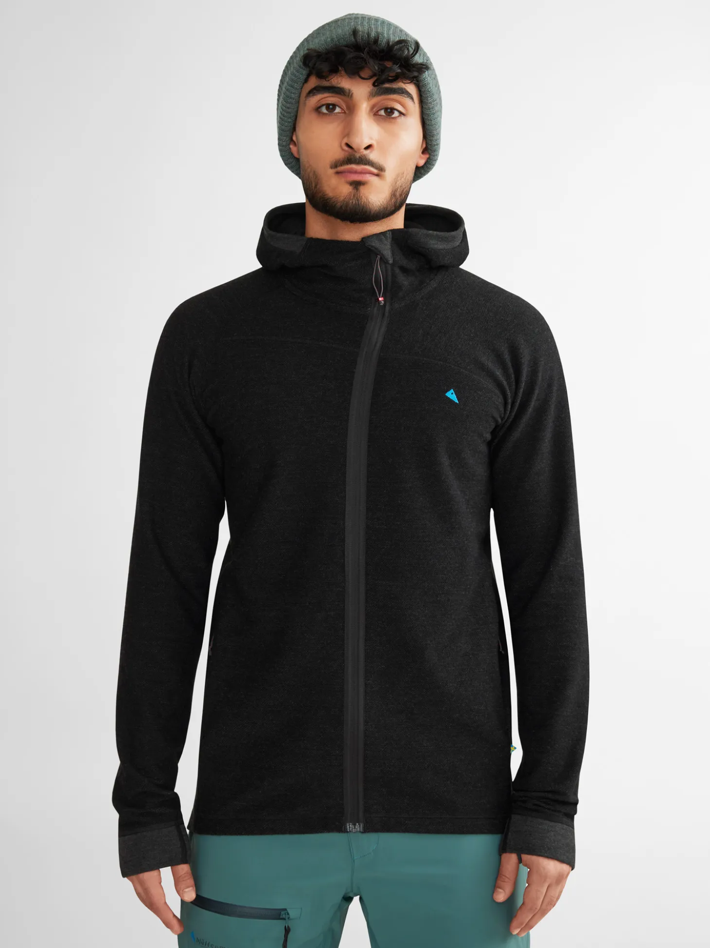 Klättermusen Tröjor & Fleece-Hodur Faded Blue
