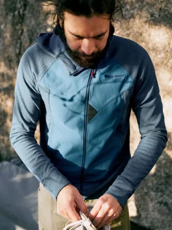Klättermusen Tröjor & Fleece-Hugin Frost Green-Jade Green