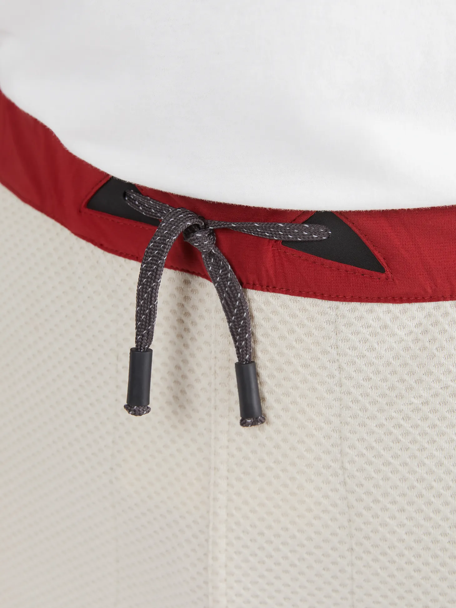 Klättermusen Byxor-Hugin White Clay-Ruby Red