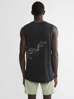 Klättermusen T-Shirts & Toppar-125 Lignum Britta Tanktop Ruby Red
