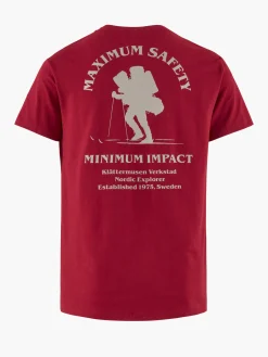 Klättermusen T-Shirts & Toppar-Nordic Explorer Burnt Russet