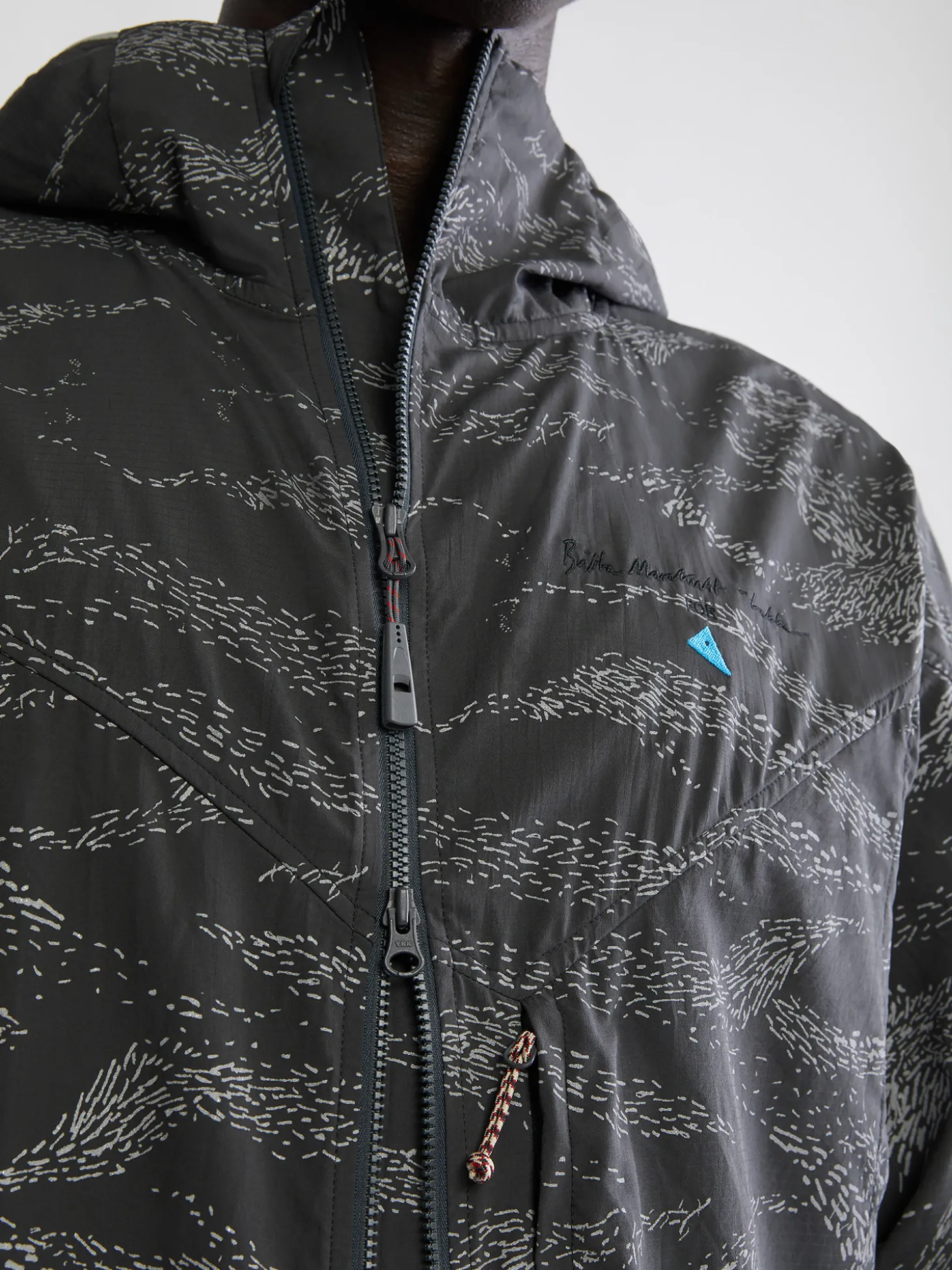 Klättermusen Vindresistenta Jackor-48 Oculus Britta Zip Hood Jacket Raven