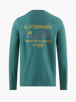 Klättermusen T-Shirts & Toppar-Runa Commitment 2.0 Frost Green