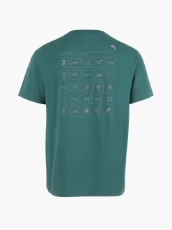 Klättermusen T-Shirts & Toppar-Runa Elements Frost Green