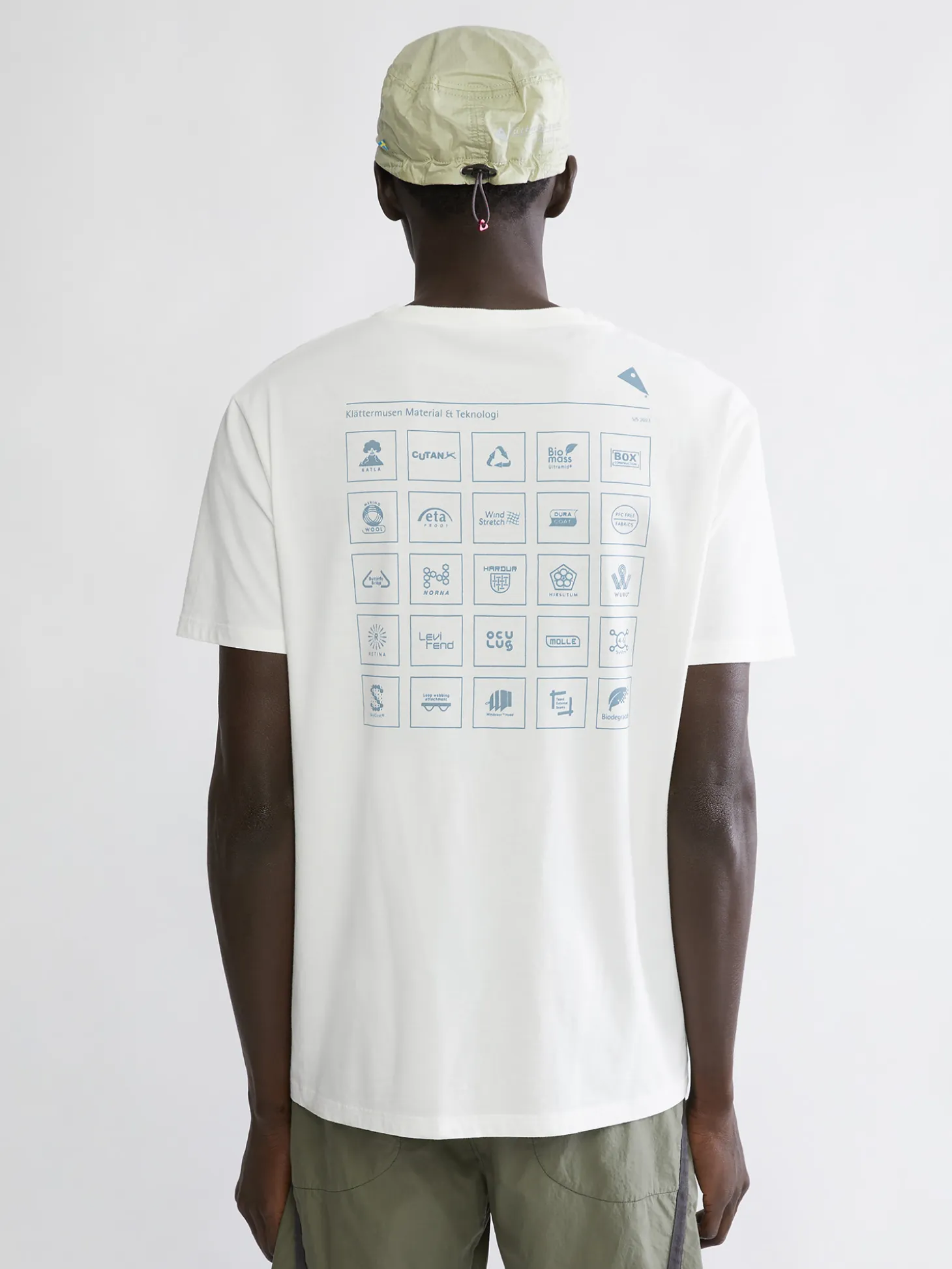 Klättermusen T-Shirts & Toppar-Runa Elements Frost Green