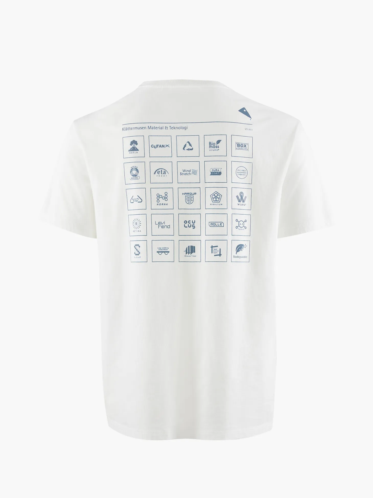 Klättermusen T-Shirts & Toppar-Runa Elements Snow