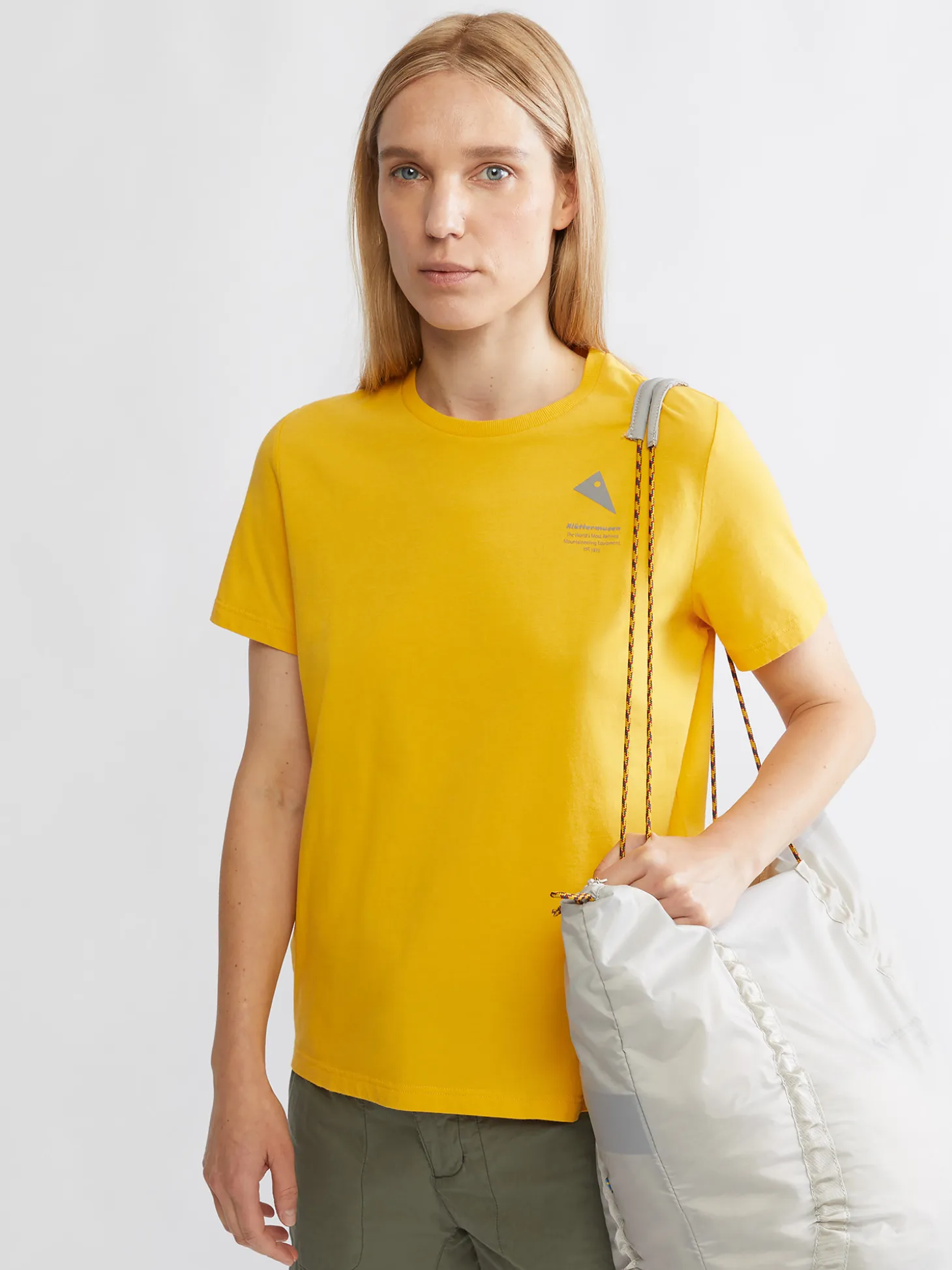 Klättermusen T-Shirts & Toppar-Runa Maker Pure Yellow