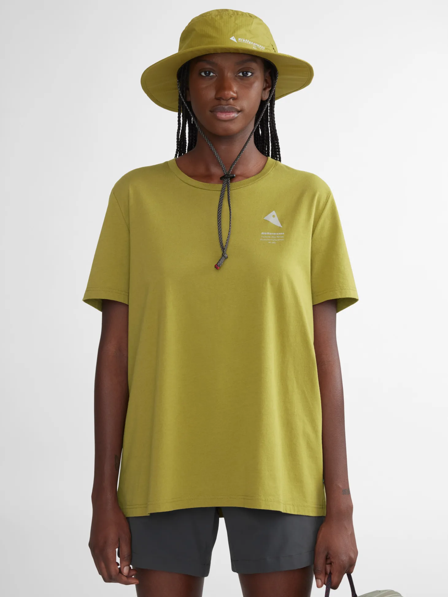 Klättermusen T-Shirts & Toppar-Runa Maker Meadow Green