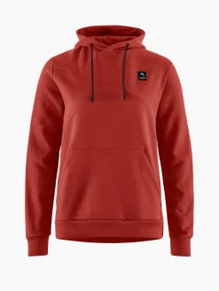 Klättermusen Tröjor & Fleece-Runa Maker Hoodie Rose Red