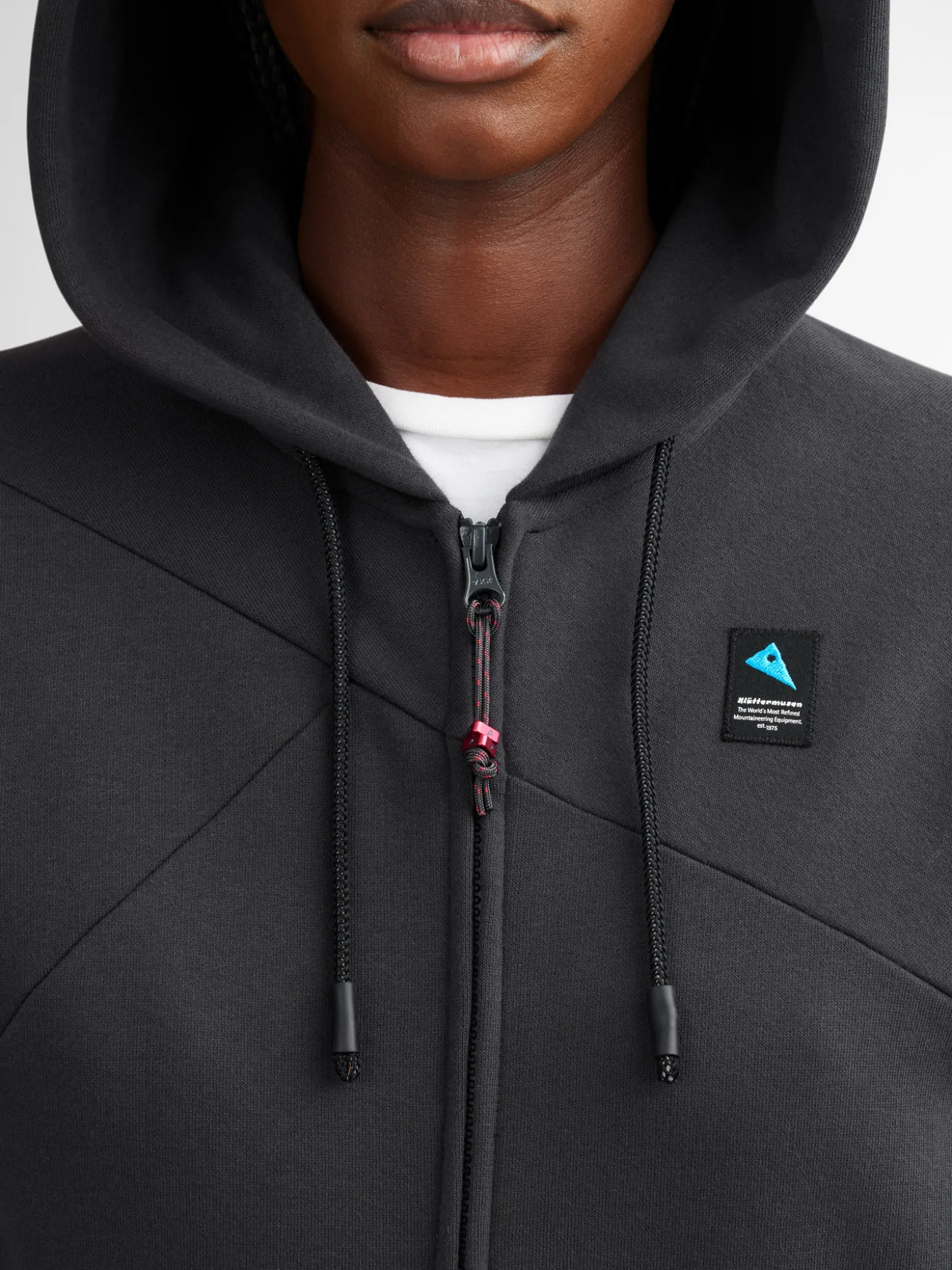 Klättermusen Tröjor & Fleece-Runa Maker Zip Hoodie Raven