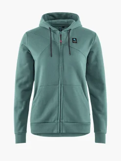 Klättermusen Tröjor & Fleece-Runa Maker Zip Hoodie Dark Deep Sea