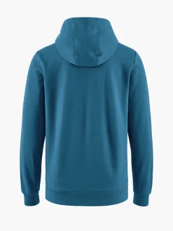 Klättermusen Tröjor & Fleece-Runa Maker Zip Hoodie Monkshood Blue