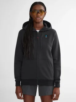Klättermusen Tröjor & Fleece-Runa Maker Zip Hoodie Grey Melange