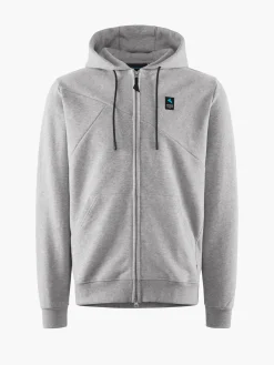 Klättermusen Tröjor & Fleece-Runa Maker Zip Hoodie Grey Melange