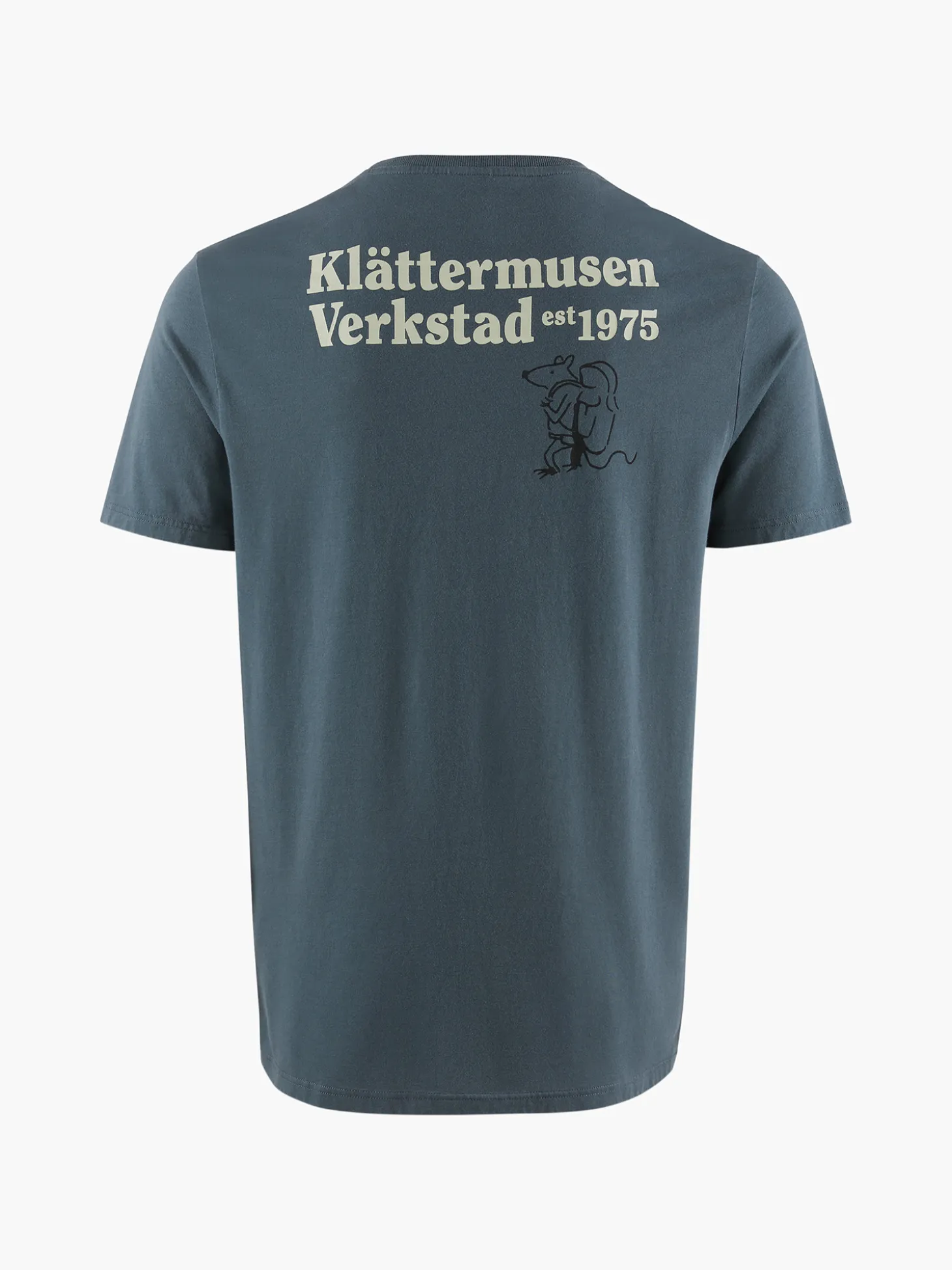 Klättermusen T-Shirts & Toppar-Runa Nomad Thistle Blue