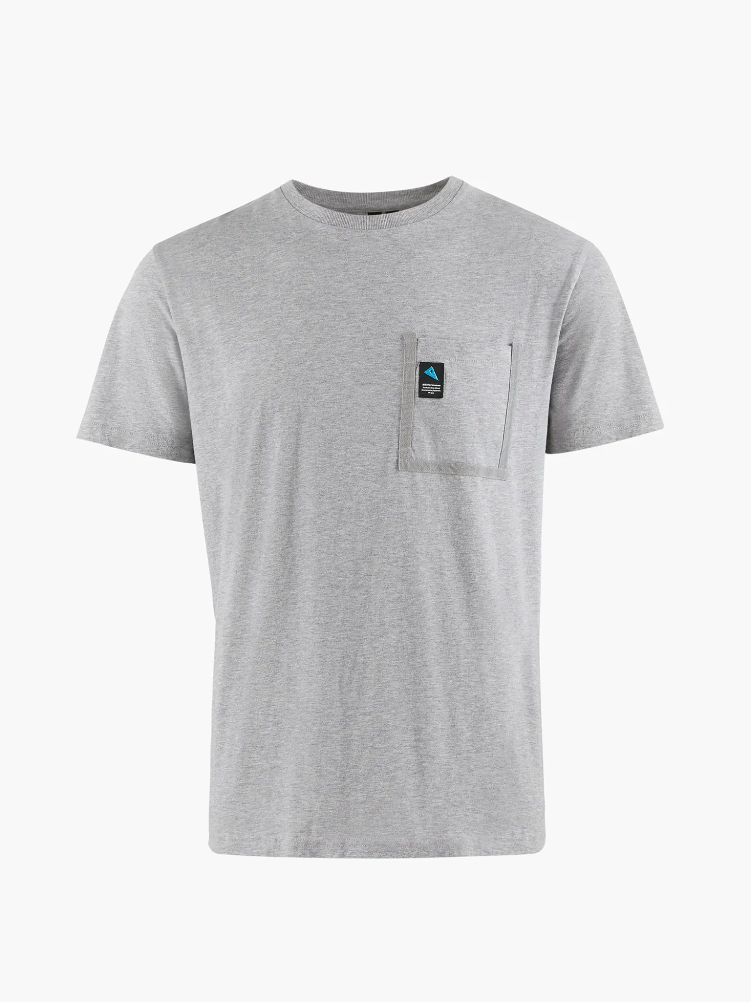 Klättermusen T-Shirts & Toppar-Runa Pocket Grey Melange
