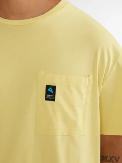 Klättermusen T-Shirts & Toppar-Runa Pocket Grey Melange