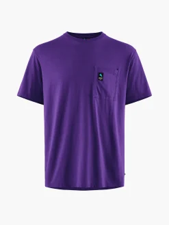 Klättermusen T-Shirts & Toppar-Runa Pocket Purple