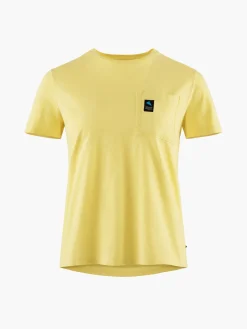 Klättermusen T-Shirts & Toppar-Runa Pocket Butter Yellow