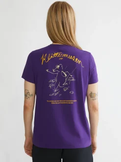 Klättermusen T-Shirts & Toppar-Runa Scrambling Grey Melange