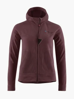 Klättermusen Tröjor & Fleece-Sigyn Amaranth Red
